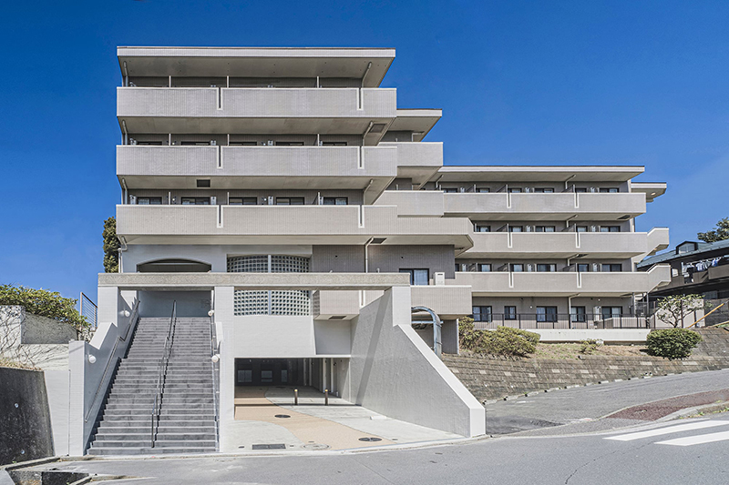 電線や電柱、不要物の除去処理後の画像